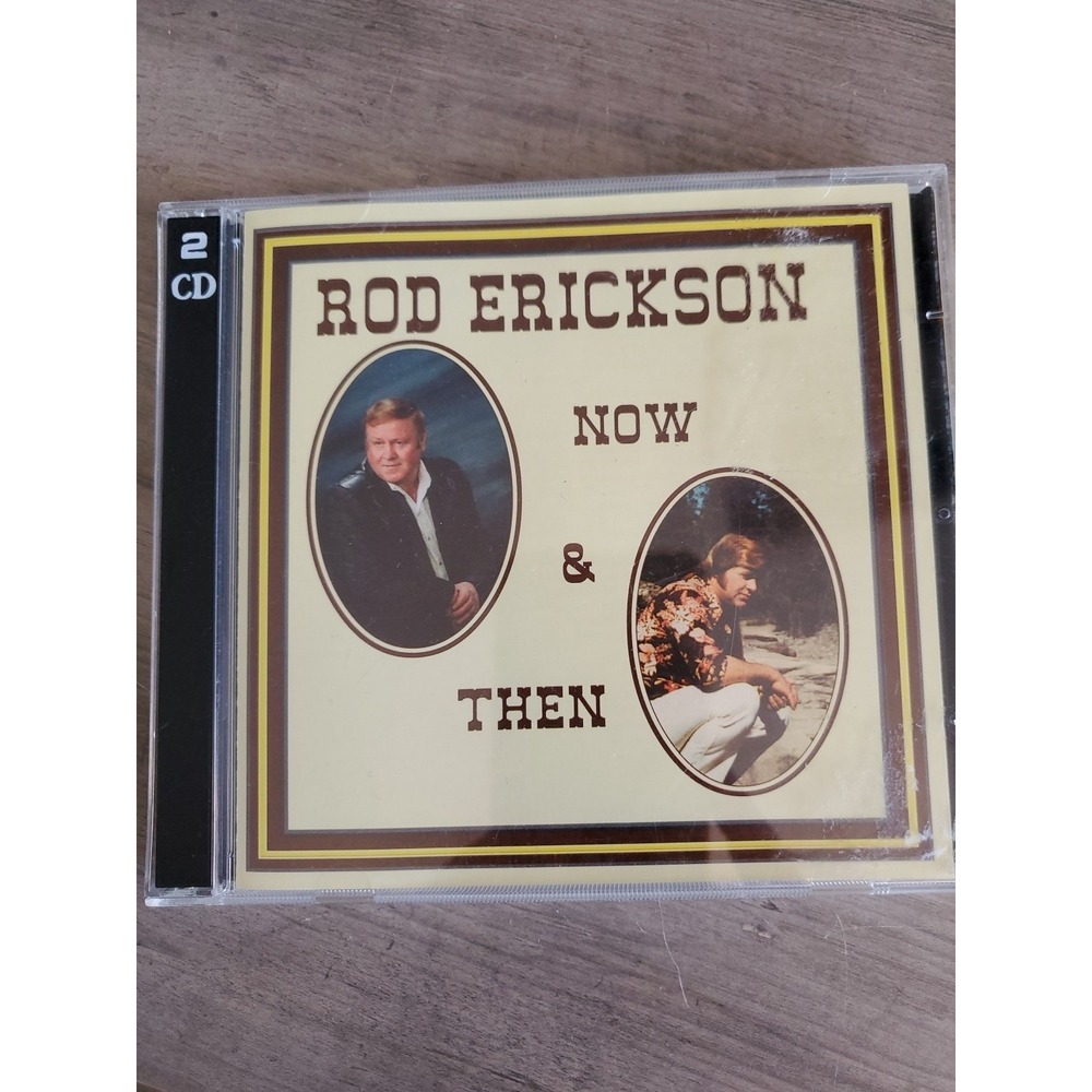 Rod Erickson - Now & Then (Private 2 CD set) Country, Folk  27 Tracks